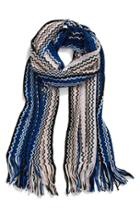 Women's Missoni Knit Zigzag Fringe Scarf