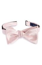 Men's The Tie Bar Dot Silk Bow Tie, Size - Pink