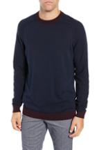 Men's Ted Baker London Juscott Raglan Sweater (xxl) - Purple