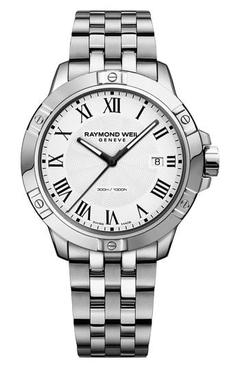 Men's Raymond Weil Tango Bracelet Watch, 41mm