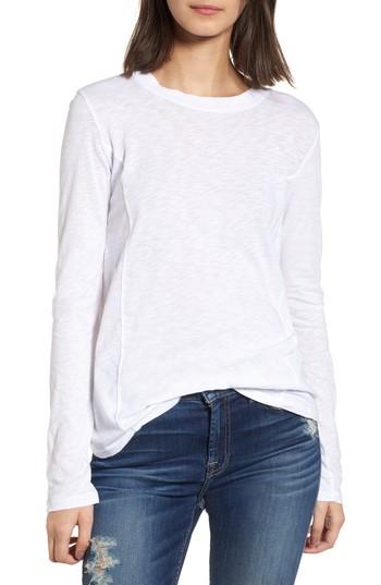 Women's Stateside Slub Cotton Swing Tee - White