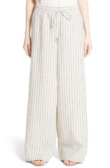 Women's Lafayette 148 New York Drawstring Linen Pants