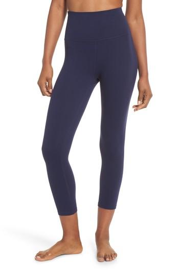 Women's Beyond Yoga High Waist Capri Leggings - Blue