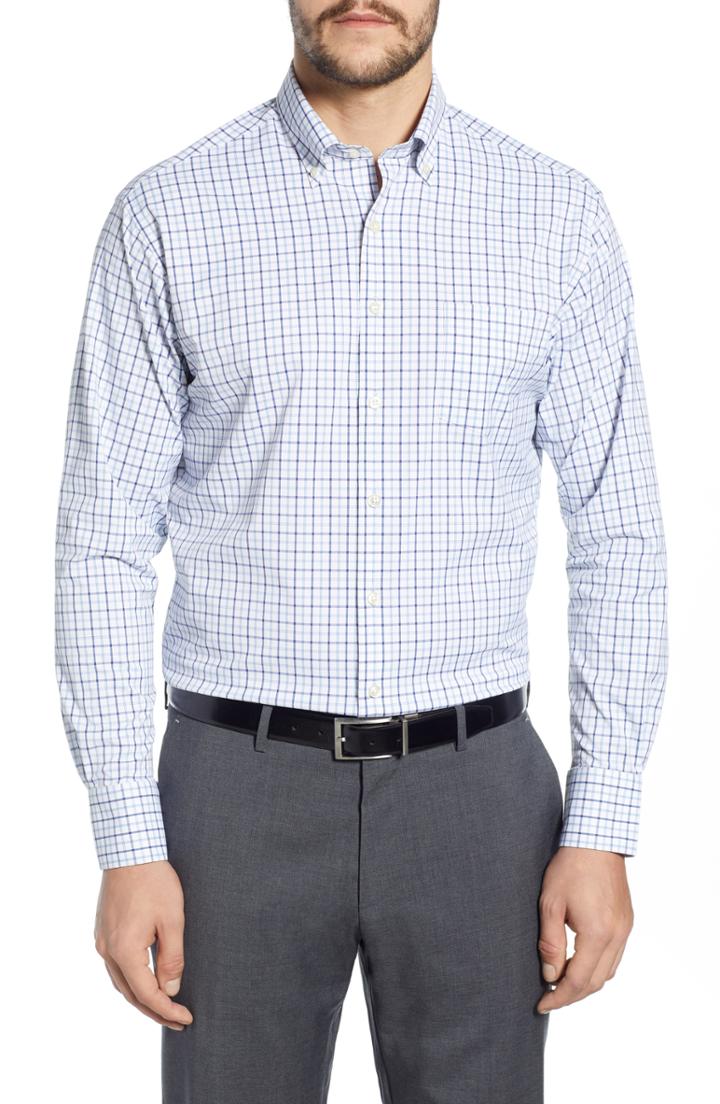 Men's Peter Millar Check Sport Shirt - None