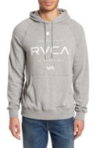Men's Rvca Lock In Graphic Hoodie - Grey