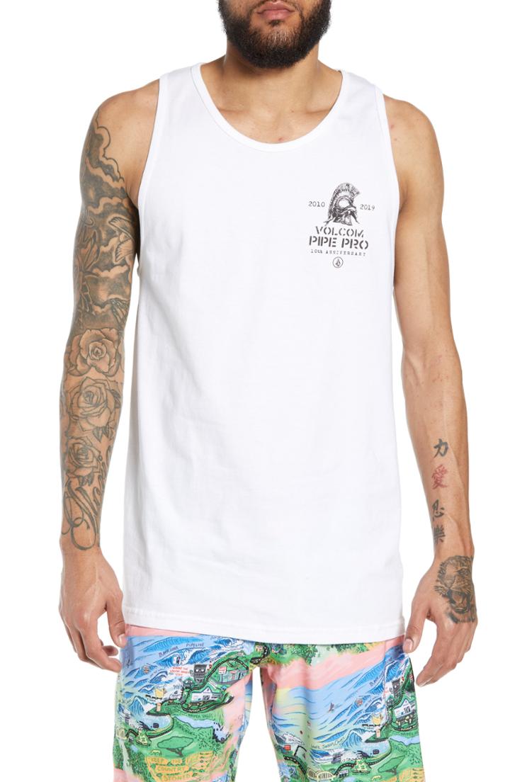 Men's Volcom Pipe Pro Crest Graphic Tank