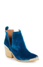 Women's Jeffrey Campbell Cromwel Cutout Western Boot M - Blue