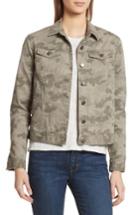 Women's Atm Anthony Thomas Melillo Camo Denim Jacket - Green