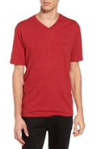 Men's Lacoste V-neck T-shirt (m) - Red