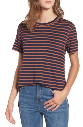 Women's All In Favor Stripe Tee - Blue