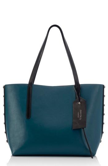 Jimmy Choo Twist Leather Tote - Blue