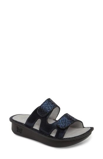 Women's Alegria Camille Sandal -8.5us / 38eu - Blue