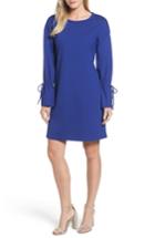 Women's Halogen Cinch Cuff Shift Dress - Blue