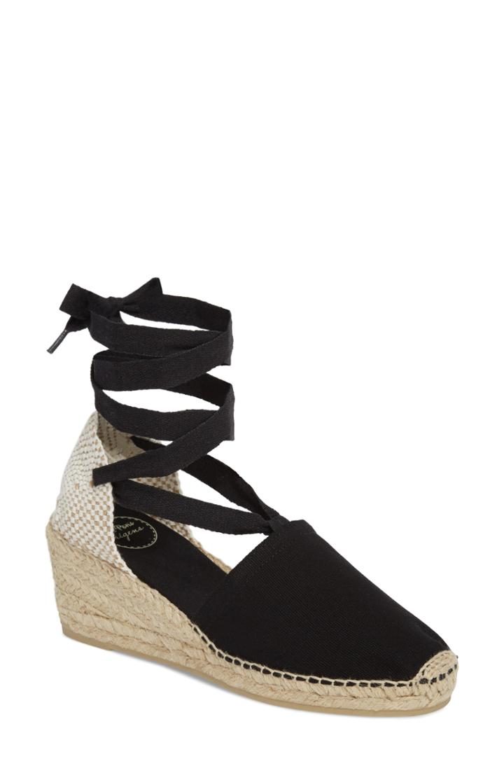 Women's Toni Pons Valencia Wraparound Espadrille Wedge