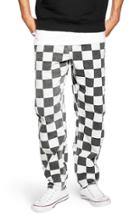 Men's Topman Check Print Jeans X 32 - White