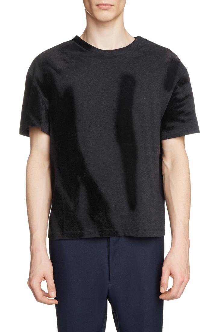 Men's Maison Margiela Dk Print T-shirt Eu - Grey