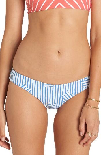 Women's Billabong Off Tide Hawaii Lo Bikini Bottoms - Blue