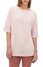 Women's Lafayette 148 New York Relaxed Cashmere Pullover - Pink