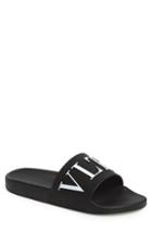 Men's Valentino Slide Sandal Us / 43eu - Black