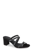 Women's Pedro Garcia Xonia Crystal Embellished Slide Sandal Us / 34eu - Black