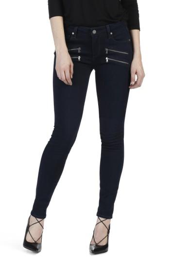Women's Paige Transcend - Edgemont High Waist Ultra Skinny Jeans - Blue
