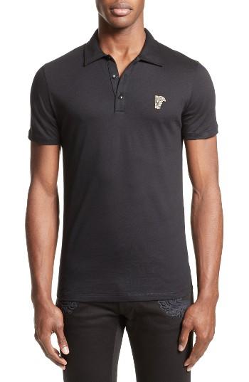 Men's Versace Collection Trim Fit Polo