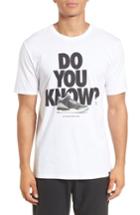 Men's Nike Jordan Do You Know Graphic T-shirt - Grey