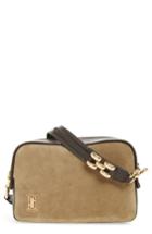 Marc Jacobs The Squeeze Suede & Leather Shoulder Bag - Brown