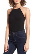 Women's Privacy Please Amble Bodysuit - Black