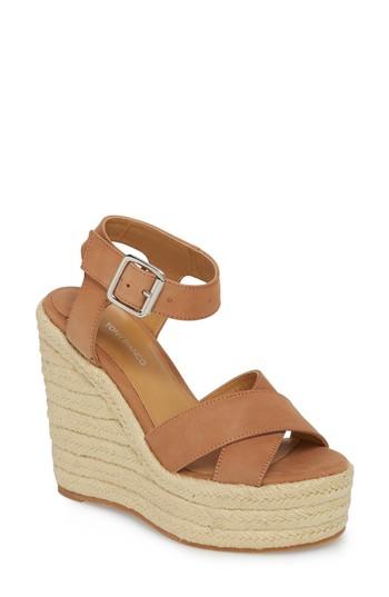 Women's Tony Bianco Boston Espadrille Wedge Sandal Eu - Brown