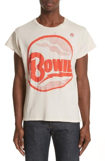 Men's Madeworn David Bowie Graphic T-shirt - White