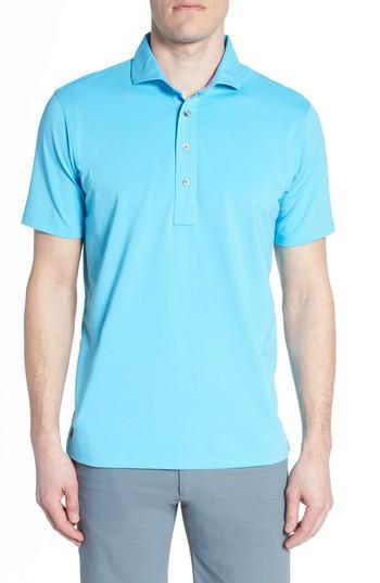 Men's Greyson Tala Airflow Jersey Polo - Blue