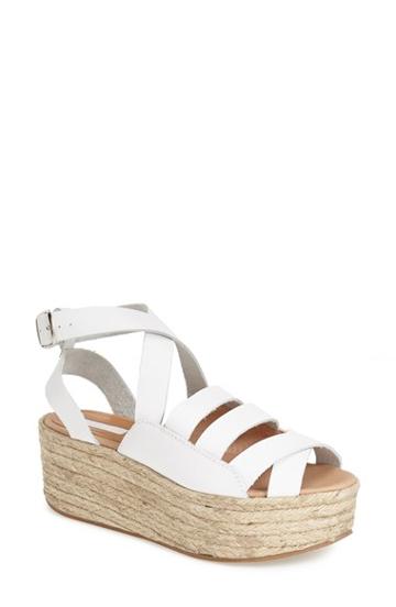 Women's Topshop 'west' Espadrille Flatform Sandal, Size 9.5us /