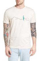 Men's Altru Embroidered Desert Cactus T-shirt - Beige
