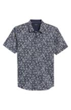 Men's 7 Diamonds Still Standing Print Woven Shirt, Size - Blue