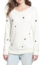 Women's Topshop Intarsia Deer Sweater Us (fits Like 0) - Ivory