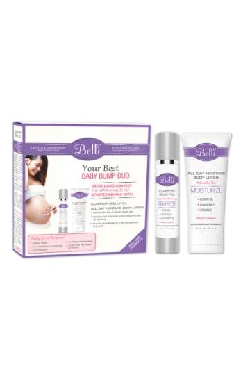 Belli Skincare Maternity 'your Best Baby Bump Duo' With Elasticity Belly Oil