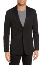 Men's Vince Camuto Slim Fit Stretch Knit Blazer, Size Mt - Black