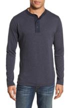 Men's Billy Reid 'sanders' Henley, Size - Blue