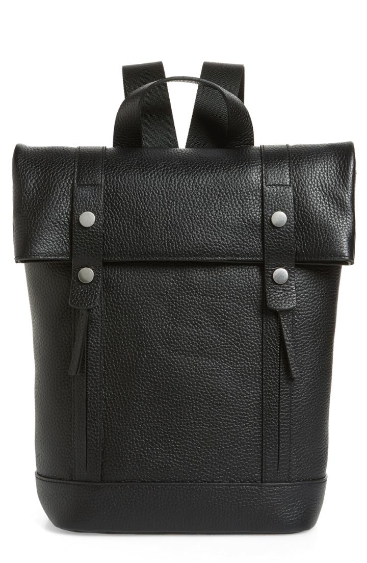 Treasure & Bond Remy Pebbled Leather Backpack -
