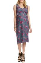 Women's Rosie Pope Tara Floral Maternity/nursing Wrap Dress