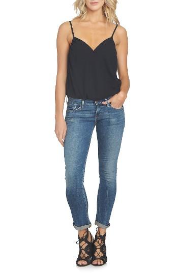 Women's 1.state Blouson Bodysuit, Size - Black