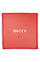 Women's Gucci Guccy Star Foulard Silk Twill Scarf