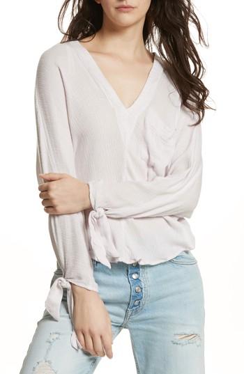 Women's Free People Morning Dolman Sleeve Blouse - White