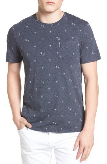 Men's Ben Sherman Palm Tree T-shirt - Blue