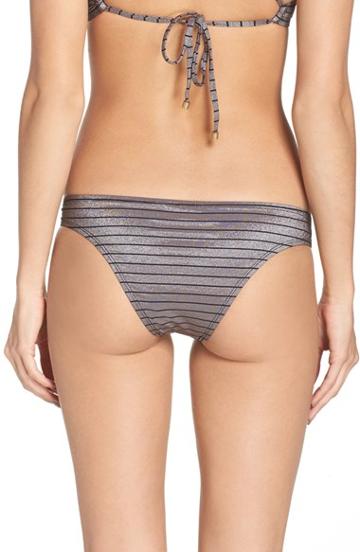 Women's Vitamin A Neutra Hipster Bikini Bottoms - Grey