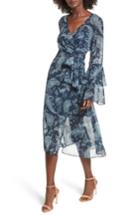 Women's Keepsake The Label Go With It Wrap Midi Dress - Blue