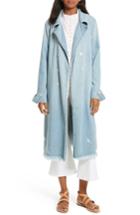 Women's Frame Le Denim Trench Coat - Beige