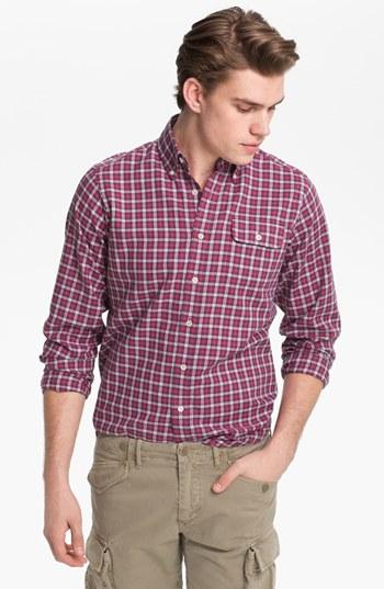 Gant By Michael Bastian Check Sport Shirt Red