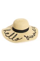 Women's Bp. Hello Summer Floppy Straw Hat -